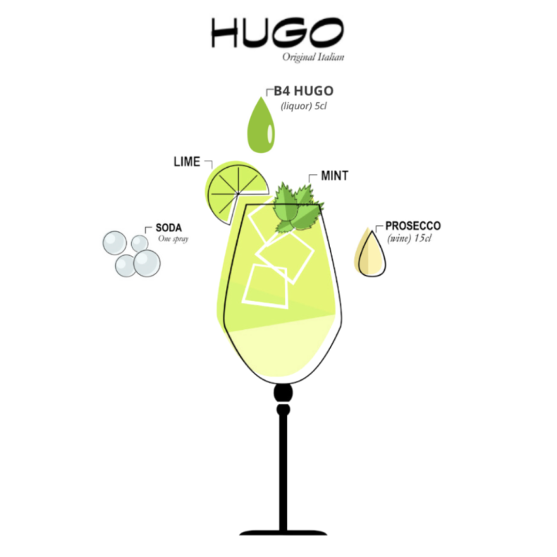 B4 HUGO Hyldeblomst likr